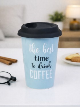 Fine Porcelain Coffee Mug With Gift Box (For Him)